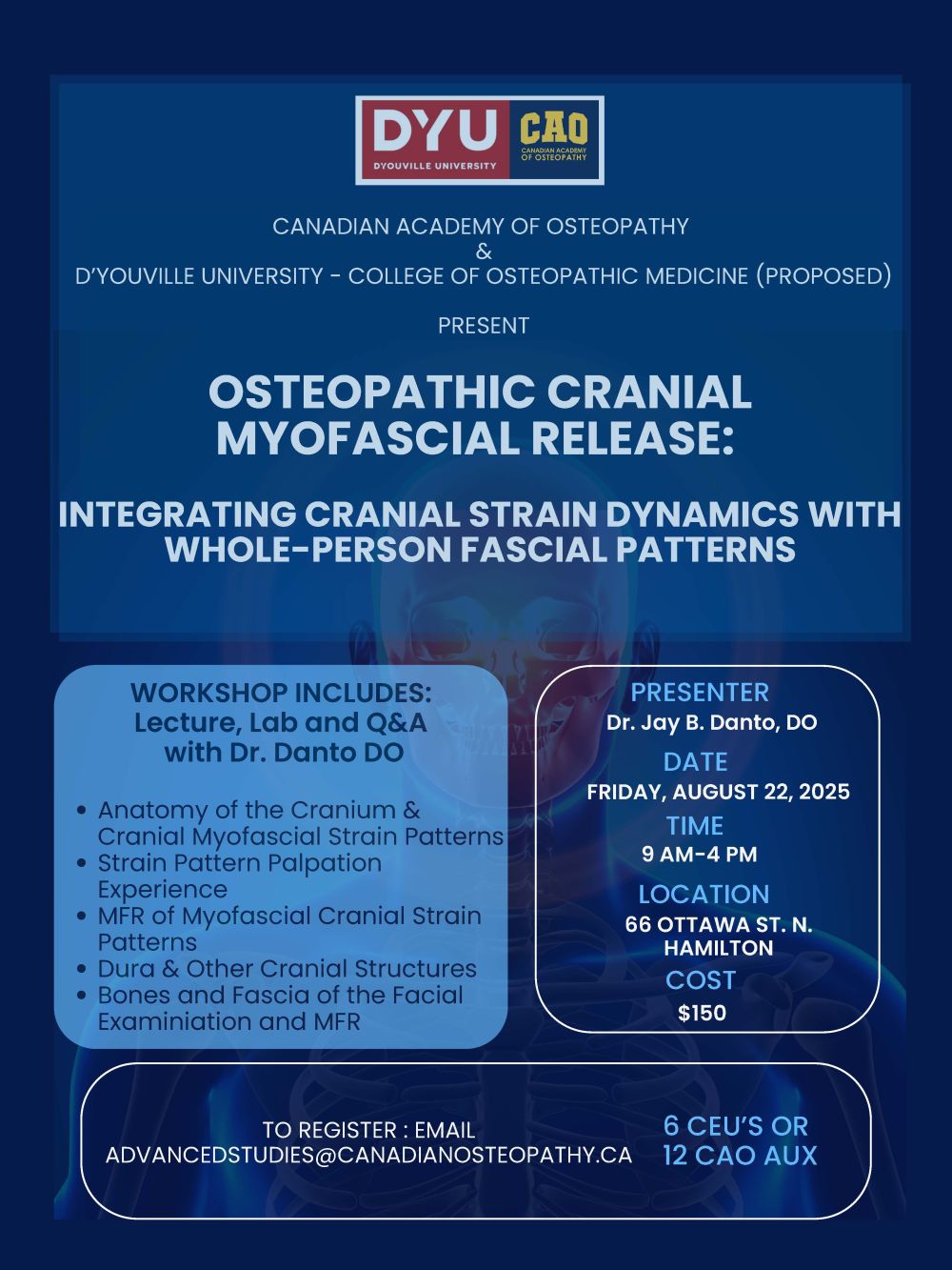 Dr.Danto Cranial MFR Aug22